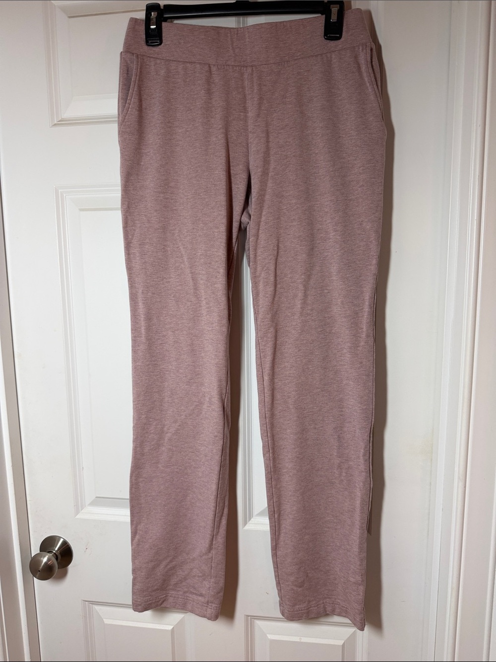 Women's Cozy Stretch Sweatpants in taupe